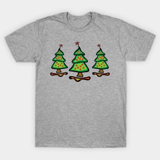 Merry Christmas Mino Makosekisikaw Holiday Indigenous Ojibwe WAWEZHI CANADA T-Shirt